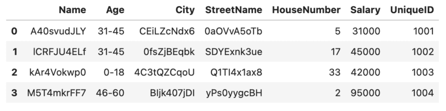 Data anonymization in Python - MOSTLY AI powered by Syntho