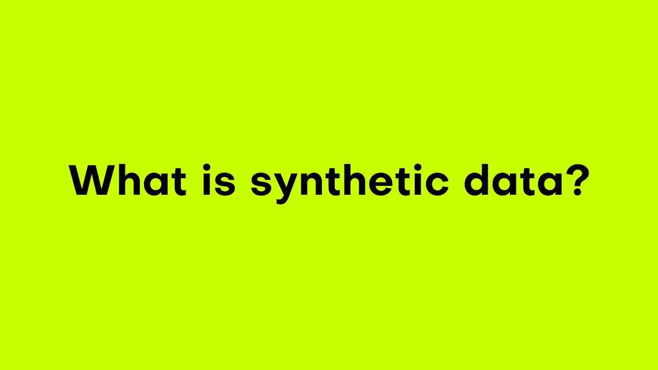 Synthetic data tutorial: What is synthetic data? - MOSTLY AI powered by ...