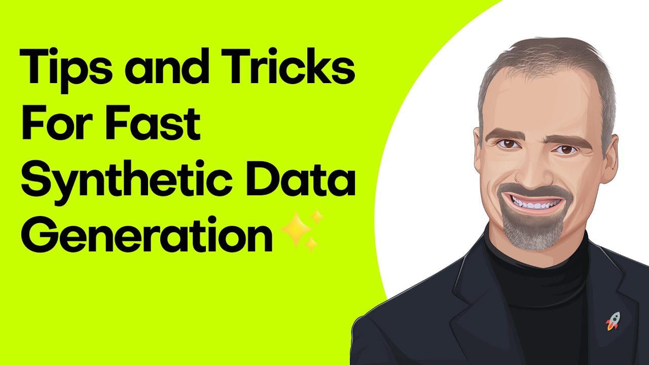 Tips and Tricks For Fast Synthetic Data Generation - MOSTLY AI powered ...