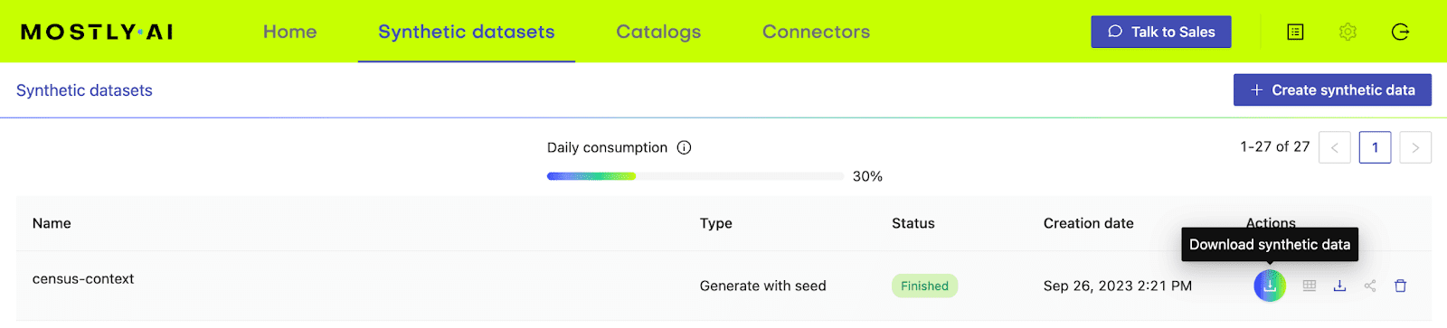 conditional generation process - step 3
