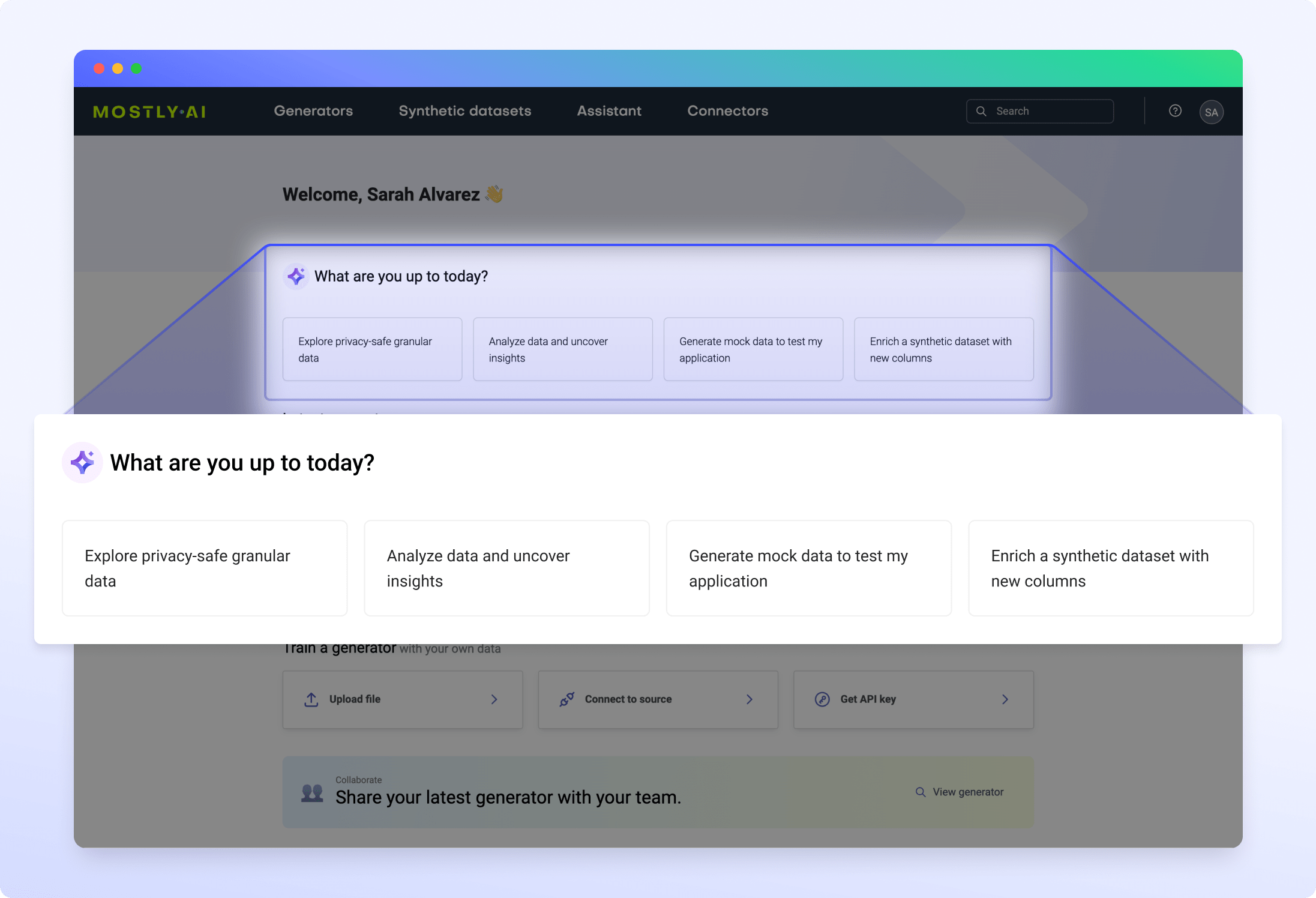Data Access + Data Insights for Everyone - MOSTLY AI powered by Syntho