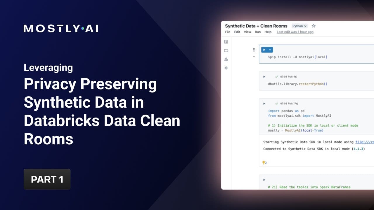 Leveraging Privacy Preserving Synthetic Data in Databricks Data Clean ...