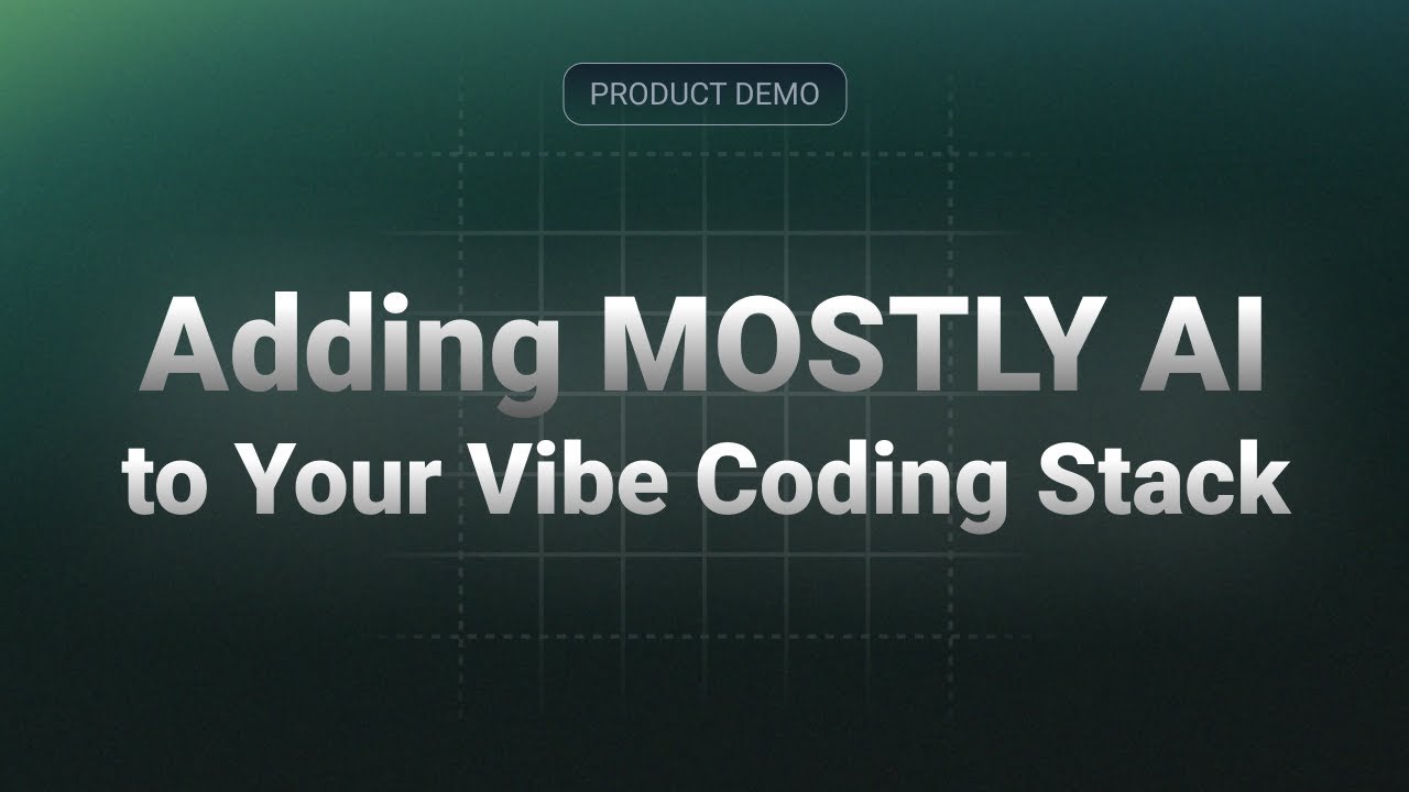 🚀 Add MOSTLY AI to your Vibe Coding stack today! - MOSTLY AI powered by ...